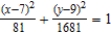 <strong>Find the foci of the ellipse given by .</strong> A) B) C) D) E)