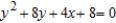 <strong>Find the vertex, focus, and directrix of the parabola and sketch its graph. </strong> A) vertex: ; focus: ; directrix B) vertex: ; focus: ; directrix C) vertex: ; focus: ; directrix D) vertex: ; focus: ; directrix E) vertex: ; focus: ; directrix