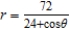 <strong>Find the distance from the pole to the directrix for the conic .</strong> A) B) C) D) E)
