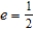 Find an equation of the ellipse with vertices and eccentricity . 
