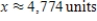 <strong>Find the sales necessary to break even if the cost of producing units is and the revenue R for selling x units is . Round your answer to the nearest integer. </strong> A) B) C) D) E)