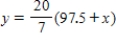 <strong>You need 50 pounds of two commodities costing $ and $ per pound. Find the inverse function of the cost function . </strong> A) B) C) D) E)