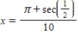 <strong>Solve the following equation for . </strong> A) B) C) D) E)