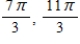 <strong>Solve the equation for , where . </strong> A) B) C) D) E)