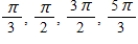 <strong>Solve the equation for , where . </strong> A) B) C) D) E)