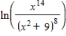 <strong>Write the following expression as a logarithm of a single quantity. </strong> A) B) C) D) E)