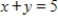 Write an equation of the line that passes through the point and is perpendicular to the line . 