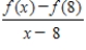Let   . Then simplify the expression   . ​