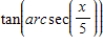Write the following expression in algebraic form. ​   ​