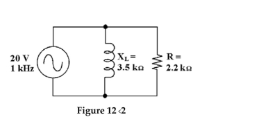 <strong> What change Would increase the power factor in Figure 12-2?</strong> A) increasing the value of the resistor B) decreasing the source voltage C) decreasing the value of the resistor D) increasing the source voltage