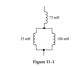 <strong> How much current flows in the circuit in Figure 11-1 if connected to a 12 VPP, 2 kHz source?</strong> A)4.77 mAp-p B)10.1 mAp-p C)60.5 mAp-p D)126 mAp-p