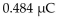 <strong>How much charge is stored in a capacitor that drops 22 V?</strong> A) B) C) D)