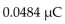 <strong>How much charge is stored in a capacitor that drops 22 V?</strong> A) B) C) D)