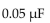 <strong>If a capacitor are connected in series, is less than ________.</strong> A) B) C) D)