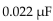 <strong>If four capacitors are connected in parallel, equals ________.</strong> A) B) C) D)