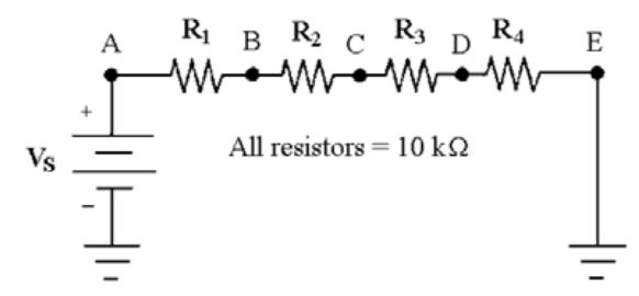 -If = 40 V and R3 opens in Figure 6-3, what is the value of
