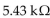 <strong>If a resistor, a resistor and a resistor are connected in parallel across a 50 V source, what is the current through the resistor?</strong> A)4.72 mA B)15.15 mA C)9.21 mA D)10.64 mA