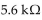 If   and   resistors are wired in series, the total resistance is  