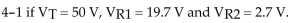 <strong> Calculate in Figure </strong> A)22.4 V B)27.6 V C)47.3 V D)30.3 V
