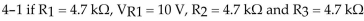 <strong> Calculate VT in Figure </strong> A)14.7 V B)4.7 V C)10 V D)30 V
