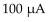 When 50 V is applied to four series resistors, flows. what is the value of