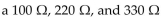 <strong>If resistor are connected in series, total resistance equals ________.</strong> A) B)the average of the three values C) D)