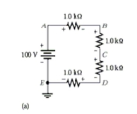 -Refer to Figure 4-2a. Voltage from C to ground is 100 V. What is the probable cause of failure?