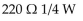 <strong>A resistor has burned open, so you look in your parts box to find a replacement. Which one of the following resistors could you use to repair the circuit?</strong> A) B) C) D)