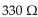 <strong>If a resistor dissipates 2 W, its voltage drop equals ________.</strong> A)660 V B)2.57 V C)25.7 V D)6.6 V