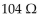 <strong>What is the resistance of a 150 W bulb when it is operating in a circuit with a supply of 125 V?</strong> A) B) C) D)