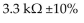 <strong>A resistor with orange, orange, red and gold bands has a value and tolerance of ________.</strong> A) B) C) D)