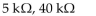 <strong>To build an amplifier with a input impedance and a voltage gain of 40, use the ________ amplifier, </strong> A) B) C) D)