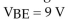 <strong> Which voltage would indicate that the amplifier in Figure is operating in saturation?</strong> A) B) V C) V D)