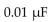<strong>What is one time constant in an integrating circuit if a resistor is in series with a capacitor?</strong> A)0.047 ms B)0.47 ms C)0.47 s D)