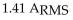 <strong>If there is 1 ARMS through the resistor and through the capacitor in a parallel RC circuit, then the total current equals ________.</strong> A) B) C) D)