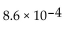 <strong>86,000 expressed in scientific notation equals ________.</strong> A) B) C) D)