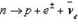 <strong>Which of the following decays violates conservation of lepton number?</strong> A) B) C) D)