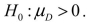 <strong>In testing for differences between the means of two related populations, the null hypothesis is</strong> A) B) C) D)