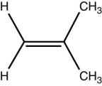 <strong>Which statement is true about the following molecule? </strong> A) It is a cis isomer. B) It is a trans isomer. C) It is cis in its vapor form and trans in its fluid form. D) It is not an isomer.