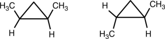 <strong>What is the relationship between the following two molecules? </strong> A) They are enantiomers. B) They are not isomers. C) They are geometrical isomers. D) They are the same molecule.