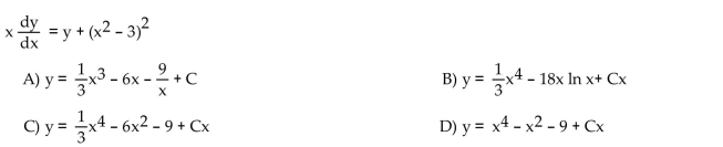 Solve the differential equation.