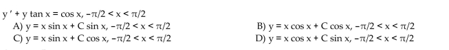 Solve the differential equation.