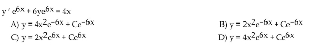 Solve the differential equation.
