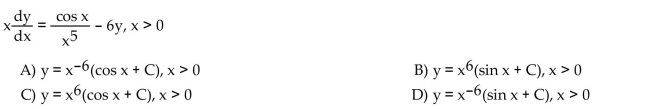 Solve the differential equation.