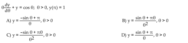 Solve the initial value problem.