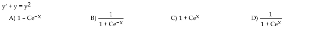 Solve the differential equation.