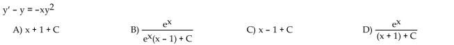 Solve the differential equation.