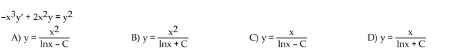 Solve the differential equation.