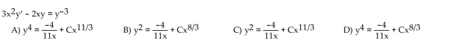 Solve the differential equation.