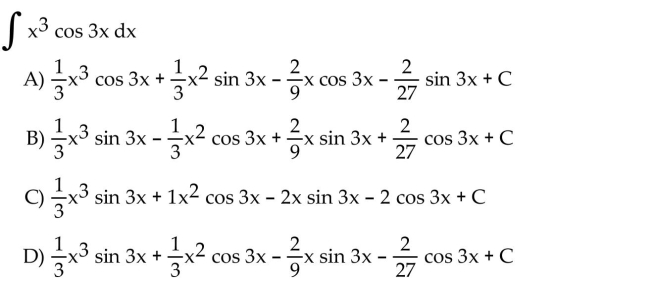 Evaluate the integral.